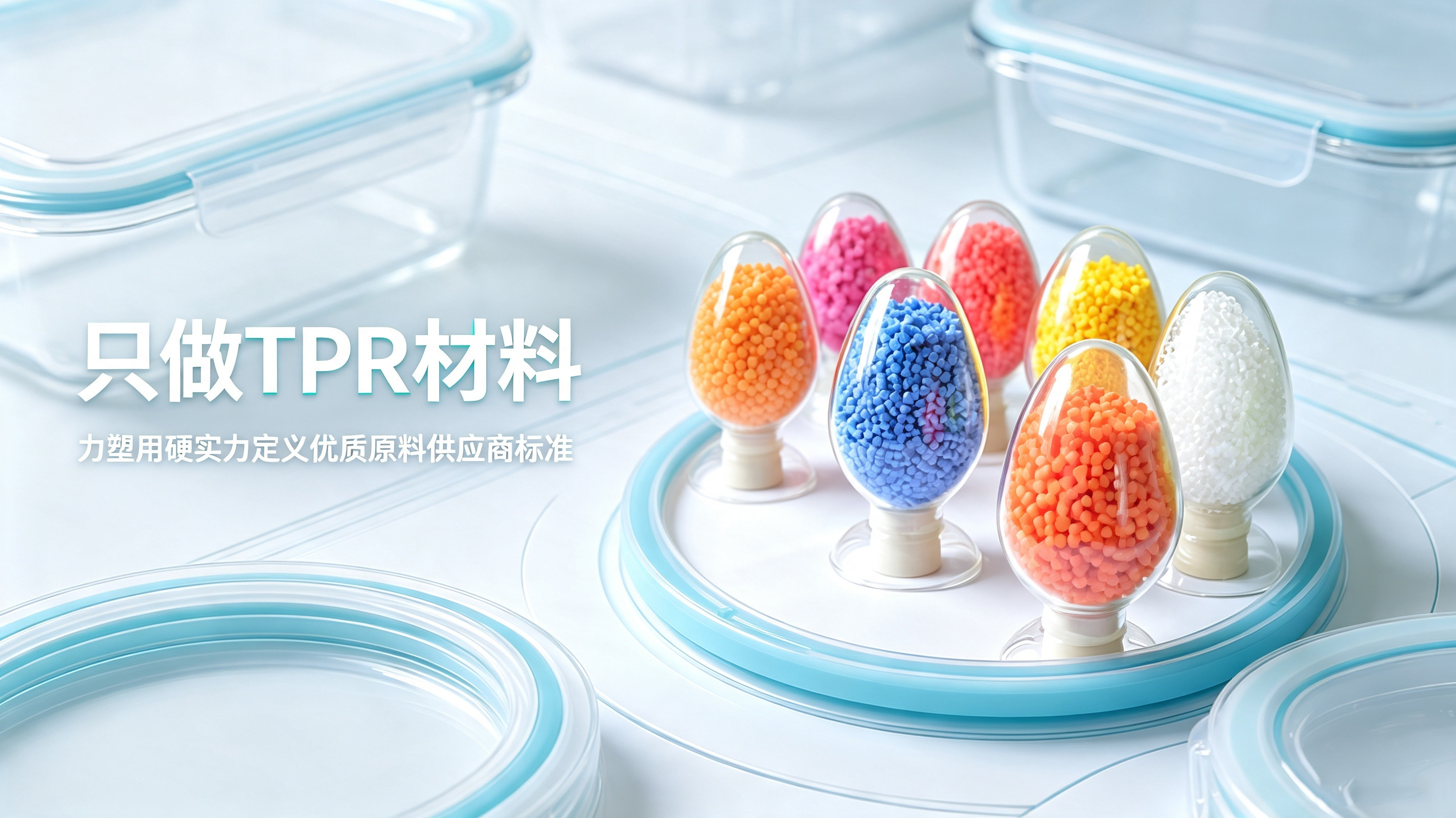 TPR材（cái）料（liào）配比該怎麽調整優化?