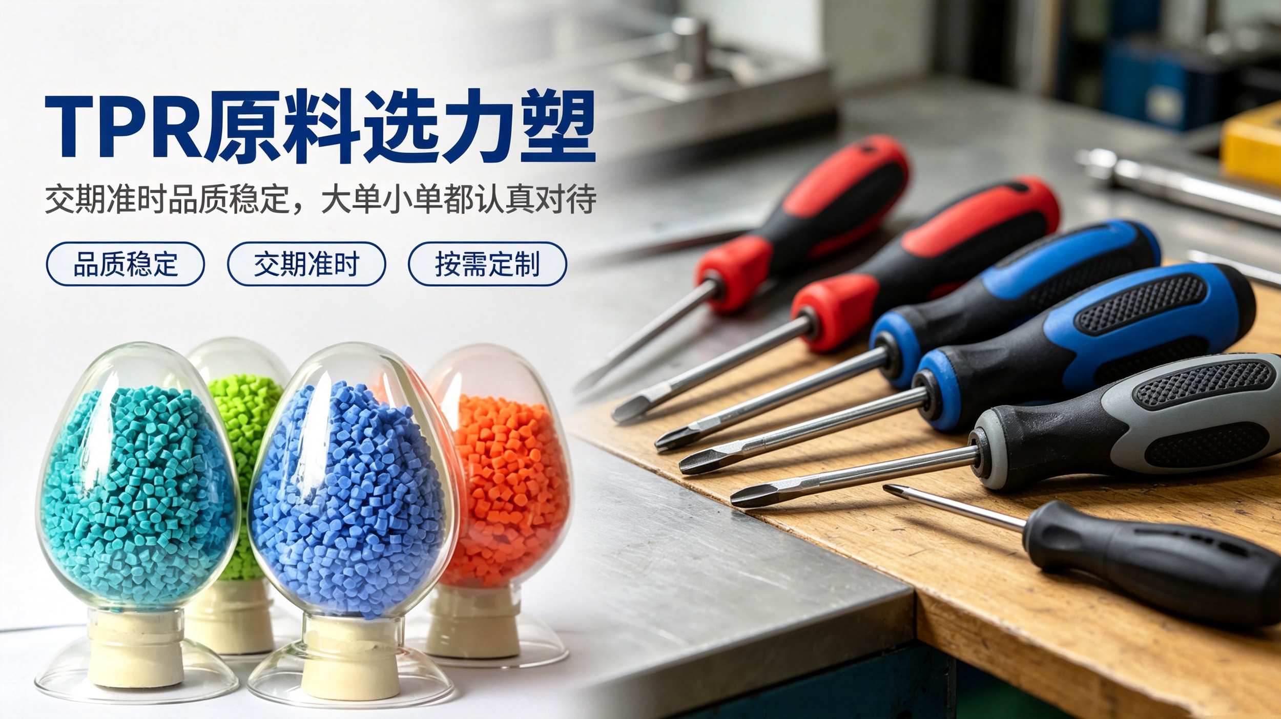 TPR原料加什麽可（kě）以增加硬度?